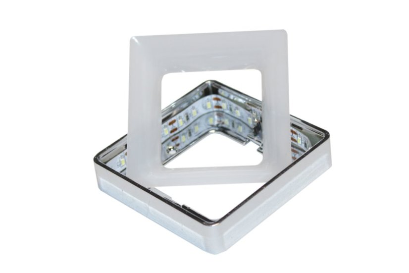 QUAD - chrom - neutrální bílá