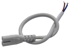 Kabel C7 bez vidlice 0,3m bílý pro LED napáječ XLIGHT