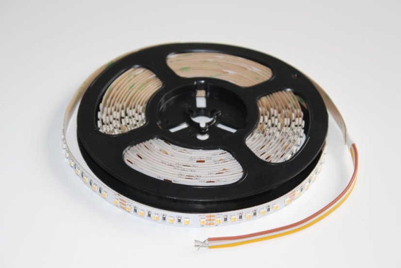 LED pásek 3527 DUAL 2in1 120led/m 24V Laditelná bílá