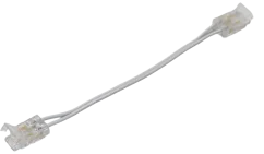 Kabel 10cm COB-COB se 2 rychlospojkami pro LED pásky 8mm