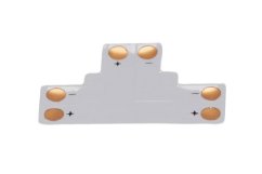 Spojka plochá led pásků 8mm tvar T