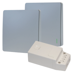 Set FENIX-1 stříbrný/bílý + FENIX-1 stříbrný/bílý + přijímač X23