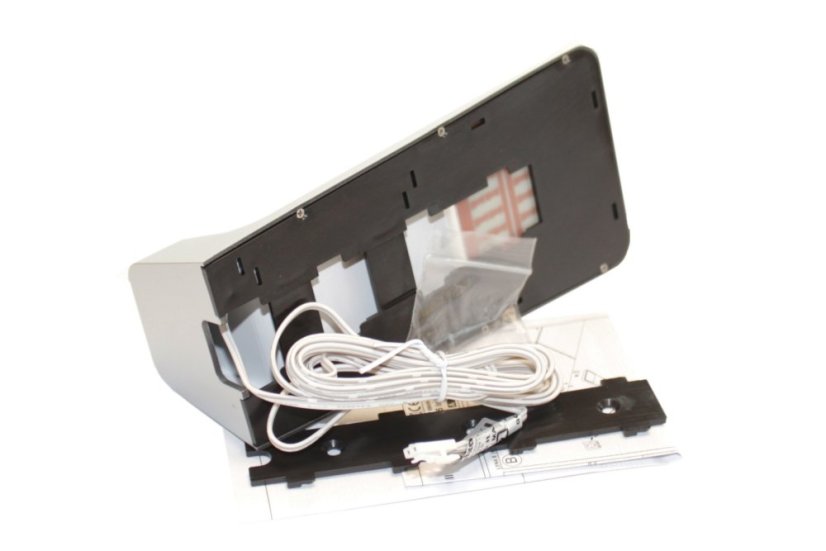 LENA 2 USB - černá/aluminium - neutrální bílá