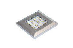 SQUERE 2S - aluminium - neutrální bílá