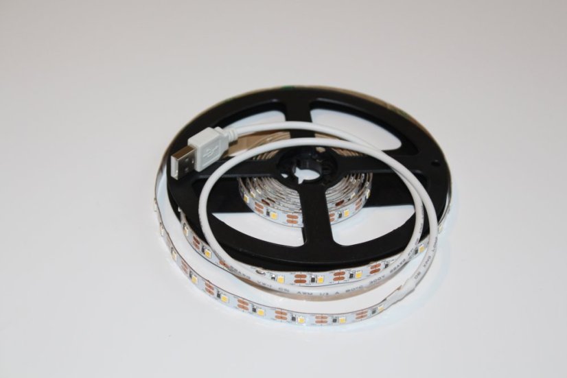 LED pásek 2835 NB 60led/m 6W/m 5V USB