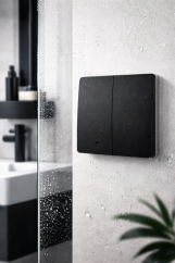 Vypínač FENIX-TWIN-1 černý/bílý