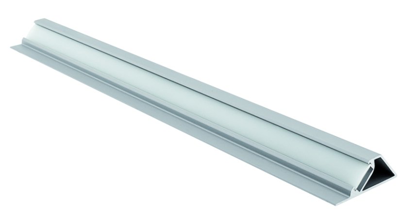 LM - Plasová záslepka profilu - pár P+L - aluminium
