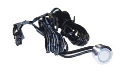 Vypínač dotykový zápustný 12V/60W, chrom/modrá